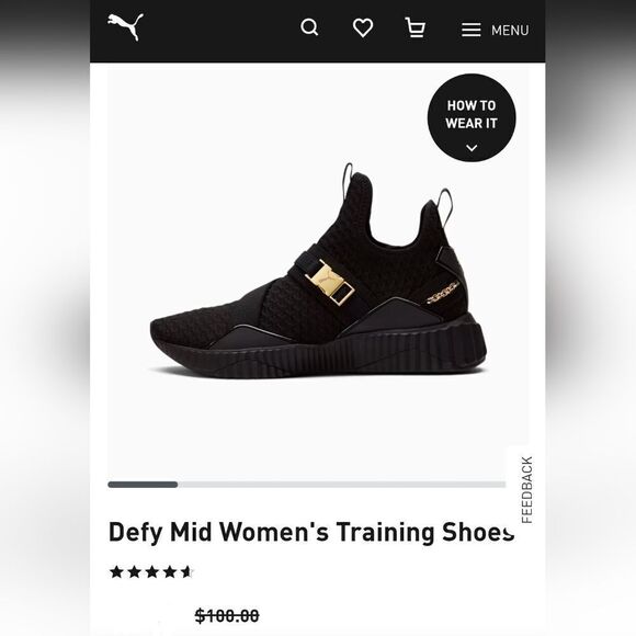 Puma Defy Mid Women's Training Shoes - Picture 9 of 9